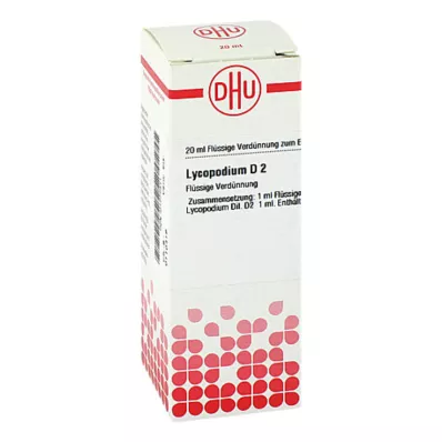 LYCOPODIUM D2 ředění, 20 ml