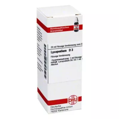 LYCOPODIUM D3 ředění, 20 ml
