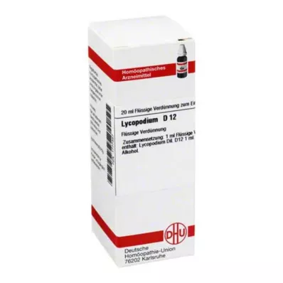 LYCOPODIUM D 12 Ředění, 20 ml LYCOPODIUM D 12 Ředění, 20 ml