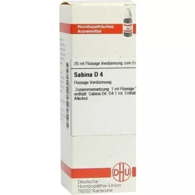 Sabina D 4, 20 ml