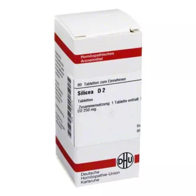 SILICEA D 2 tablety, 80 ks