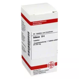 SILICEA D 4 tablety, 80 ks