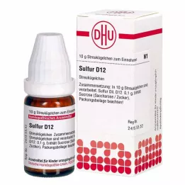 SULFUR D 12 Globuli, 10 g