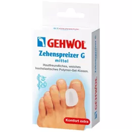 GEHWOL Polymer Gel Toe Spreader G medium, 3 ks