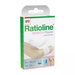 RATIOLINE citlivé krytí na rány 4 cmx1 m, 1 ks