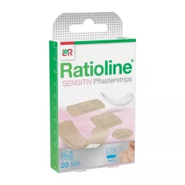 RATIOLINE citlivé omítkové pásky ve 4 velikostech, 20 kusů