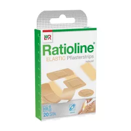 RATIOLINE elastické sádrové pásky ve 4 velikostech, 20 kusů