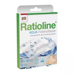 RATIOLINE Aqua sprchová omítka 8x10 cm, 5 hodin