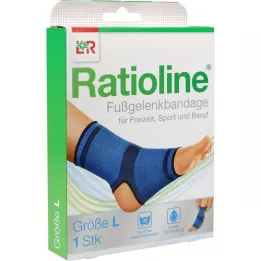 RATIOLINE Aktivní obvaz kotníku Gr.l, 1 ks
