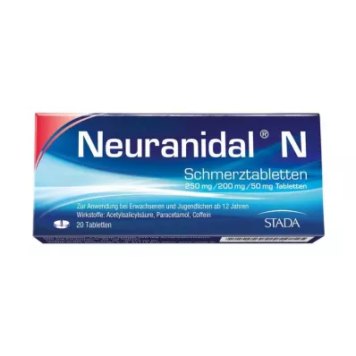 NEURANIDAL N tablety, 20 ks NEURANIDAL N tablety, 20 ks