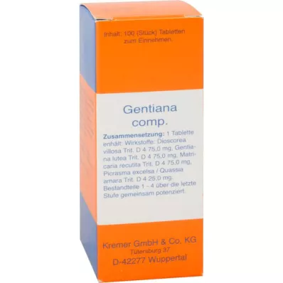Gentiana comp, 100 ks