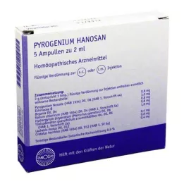 PYROGENIUM HANOSAN Injekční roztok, 5x2 ml