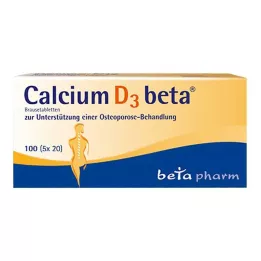 CALCIUM D3 beta šumivé tablety, 100 ks