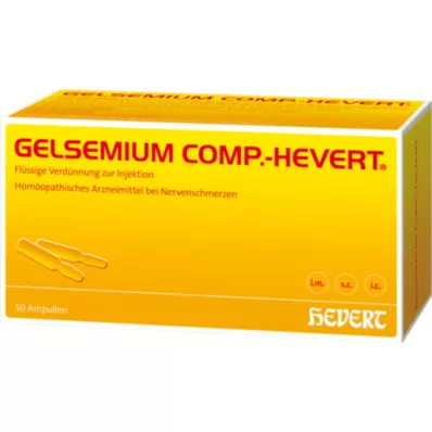 Gelsemium comp heaver, 50x2 ml