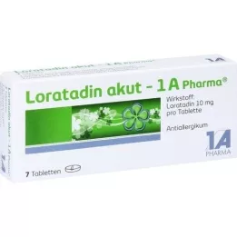 Loratadin akutní 1A Pharma, 7 ks