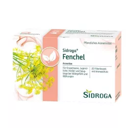 SIDROGA Filtrační sáčky na čaj z fenyklu, 20X2,0 g