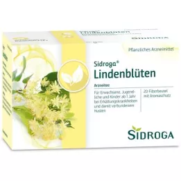 SIDROGA Linden Flowers Flowers Tea Filter Bag, 20x1,8 g