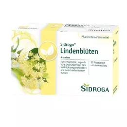 SIDROGA Filtrační sáčky na čaj z lipového květu, 20X1,8g
