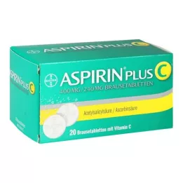 ASPIRIN plus C šumivé tablety, 20 ks