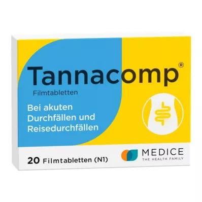 TANNACOMP Potahované tablety, 20 ks