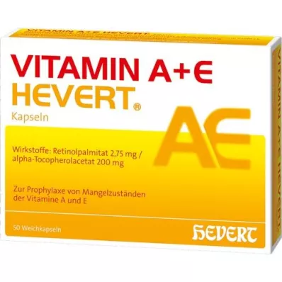 Vitamin A + E Heavert, 50 ks