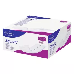 ZETUVIT Absorpční obklady nesterilní 10x20 cm, 30 ks