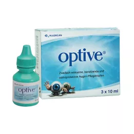 OPTIVE Oční kapky, 3X10 ml