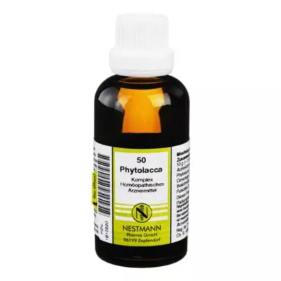 PHYTOLACCA KOMPLEX Nestmann 50, 50 ml PHYTOLACCA KOMPLEX Nestmann 50, 50 ml