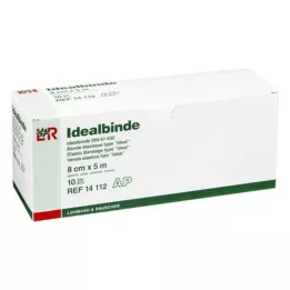 IDEALBINDE Lohmann 8 cmx5 m se smyčkou, 10 ks