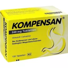KOMPENSAN tablety 340 mg, 100 ks