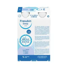 FRESUBIN ENERGY DRINK Neutrální láhev na pití, 4X200 ml
