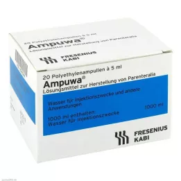 AMPUWA Plastový zesilovač. Injekční/infuzní roztok, 20X5 ml