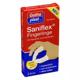 SANIFLEX Postýlky na prsty, 6 kusů