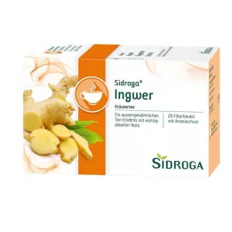SIDROGA Zázvorový čajový filtrační sáček, 20X0,75 g