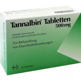 TANNALBIN tablety, 50 ks
