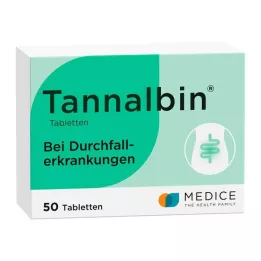 TANNALBIN Tablety, 50 ks