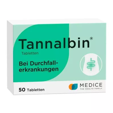 TANNALBIN Tablety, 50 ks