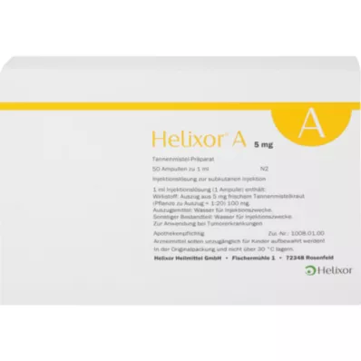 HELIXOR ampule 5 mg, 50 ks