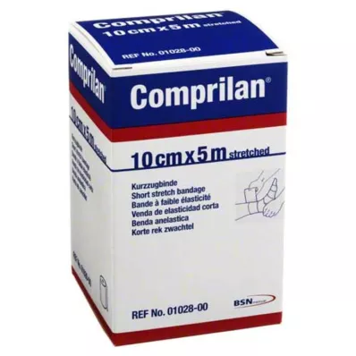 COMPRILAN elastický obvaz 10 cm x 5 m, 1 kus COMPRILAN elastický obvaz 10 cm x 5 m, 1 kus