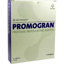 PROMOGRAN 123 qcm sterilní tamponády, 5 ks