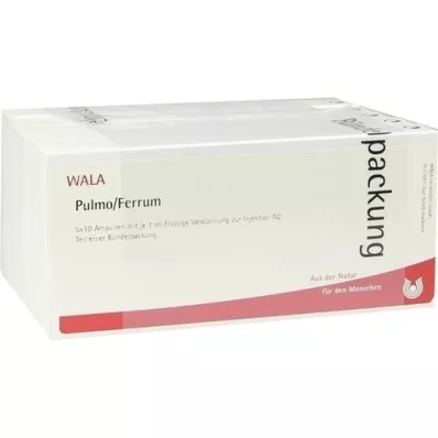 PULMO/FERRUM ampules, 50x1 ml