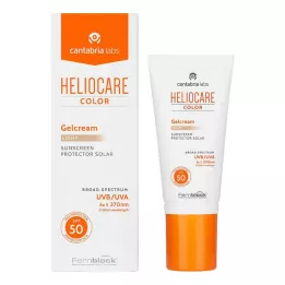 HELIOCARE Barevný gelový krém SPF 50 světlý, 50 ml