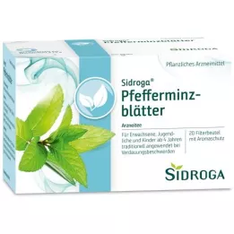 SIDROGA Peppermint Listy čajový filtr vak, 20x1,5 g
