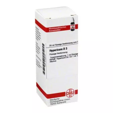 HYPERICUM D3 ředění, 20 ml HYPERICUM D3 ředění, 20 ml