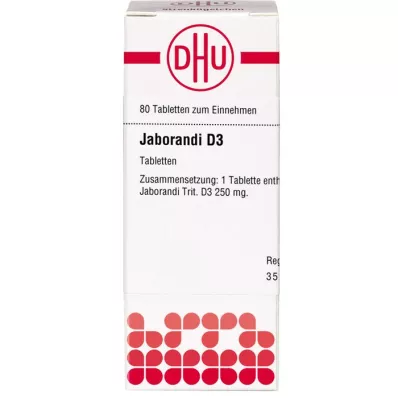 JABORANDI D 3 tablety, 80 ks JABORANDI D 3 tablety, 80 ks