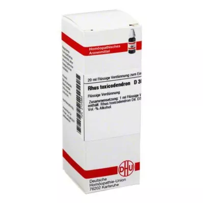 RHUS TOXICODENDRON D 30 Ředění, 20 ml