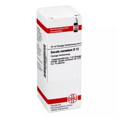 SECALE CORNUTUM D 12 Ředění, 20 ml