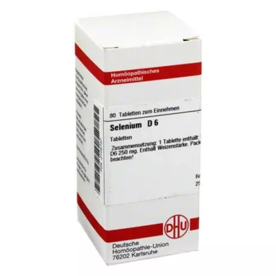 SELENIUM D 6 tablet, 80 ks