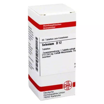 SELENIUM D 12 tablet, 80 ks