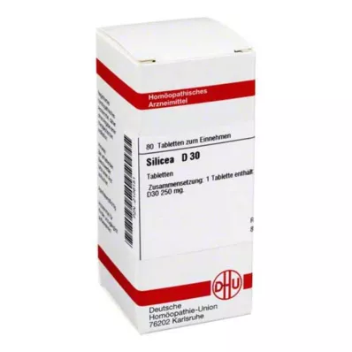 SILICEA d 30 tablet, 80 ks